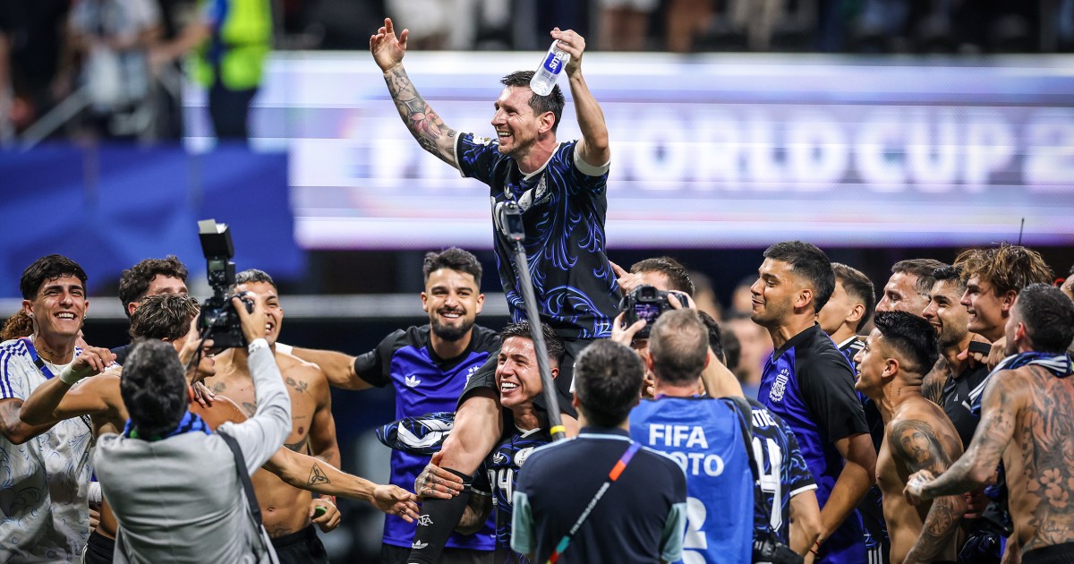 Messi pushes Argentina past England and into World Cup final
