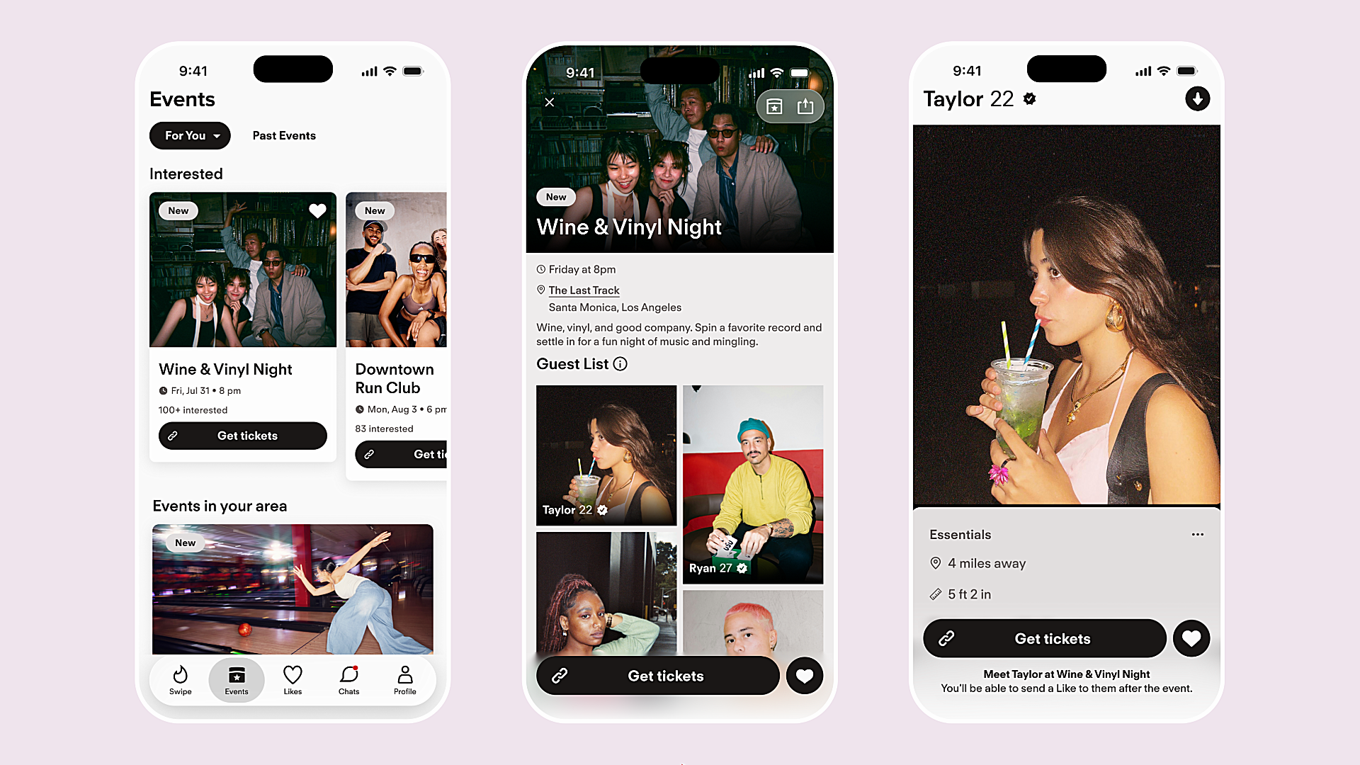 Tinder events cities expand as dating app takes matches offline