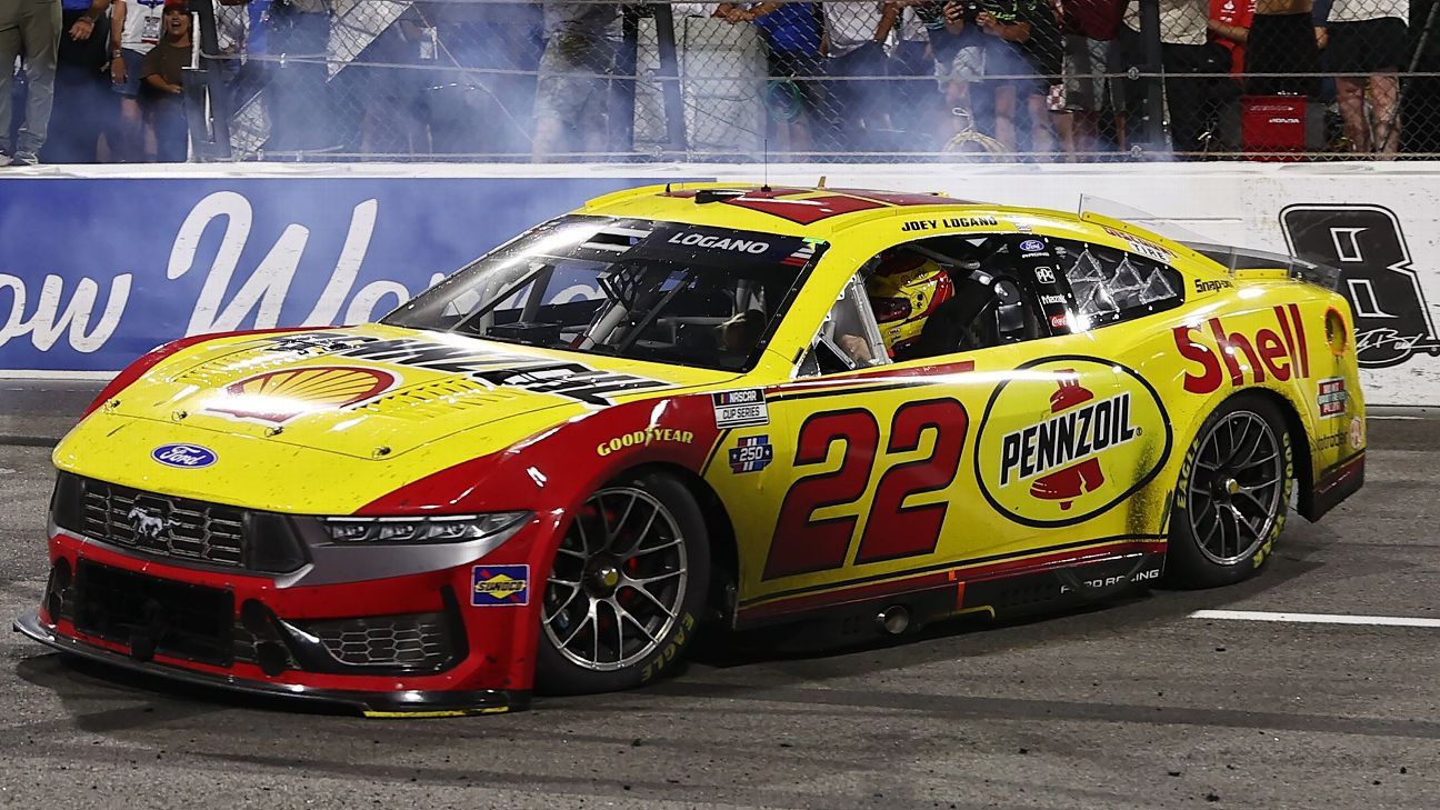 Joey Logano snaps win drought at revived North Wilkesboro